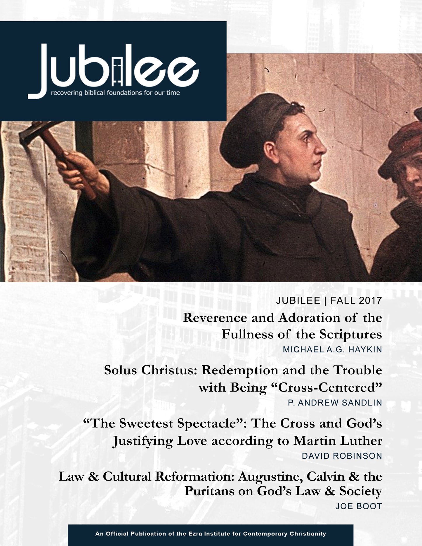 500 Years of Reformation - Fall 2017 - Digital Download / Online Reader